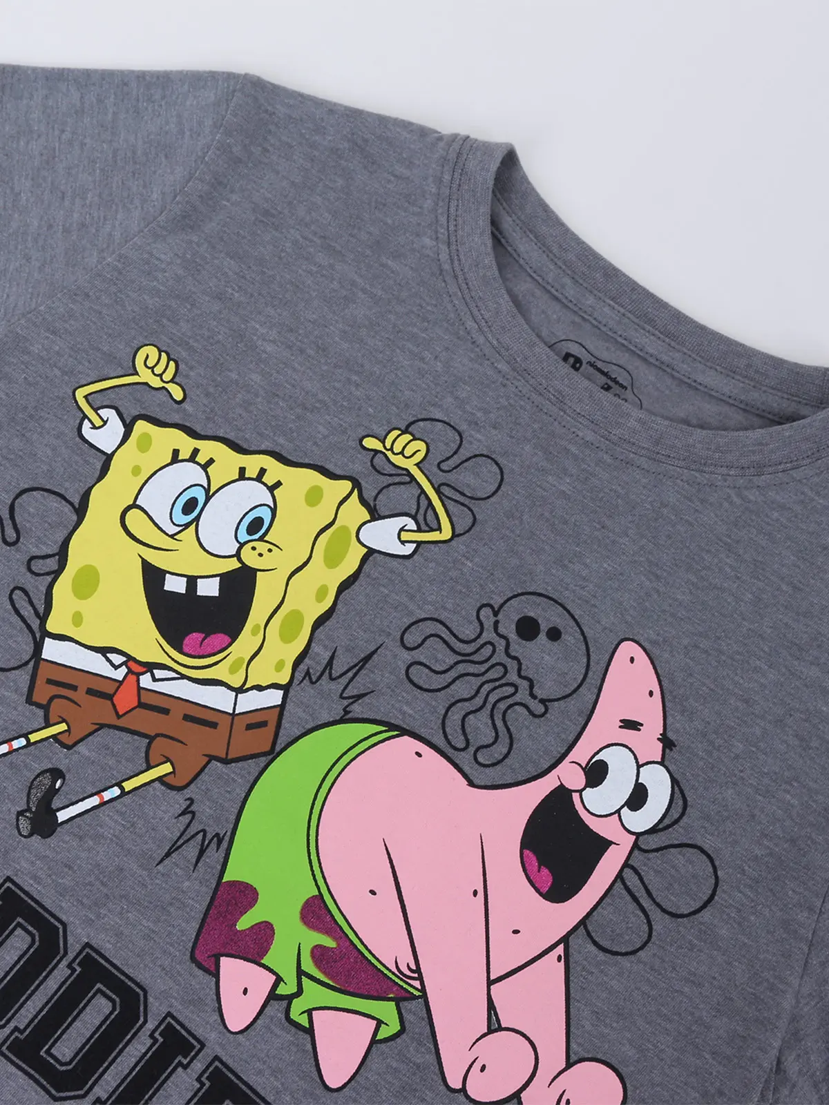 POLERA NIÑO BOB ESPONJA MANGA CORTA - 3