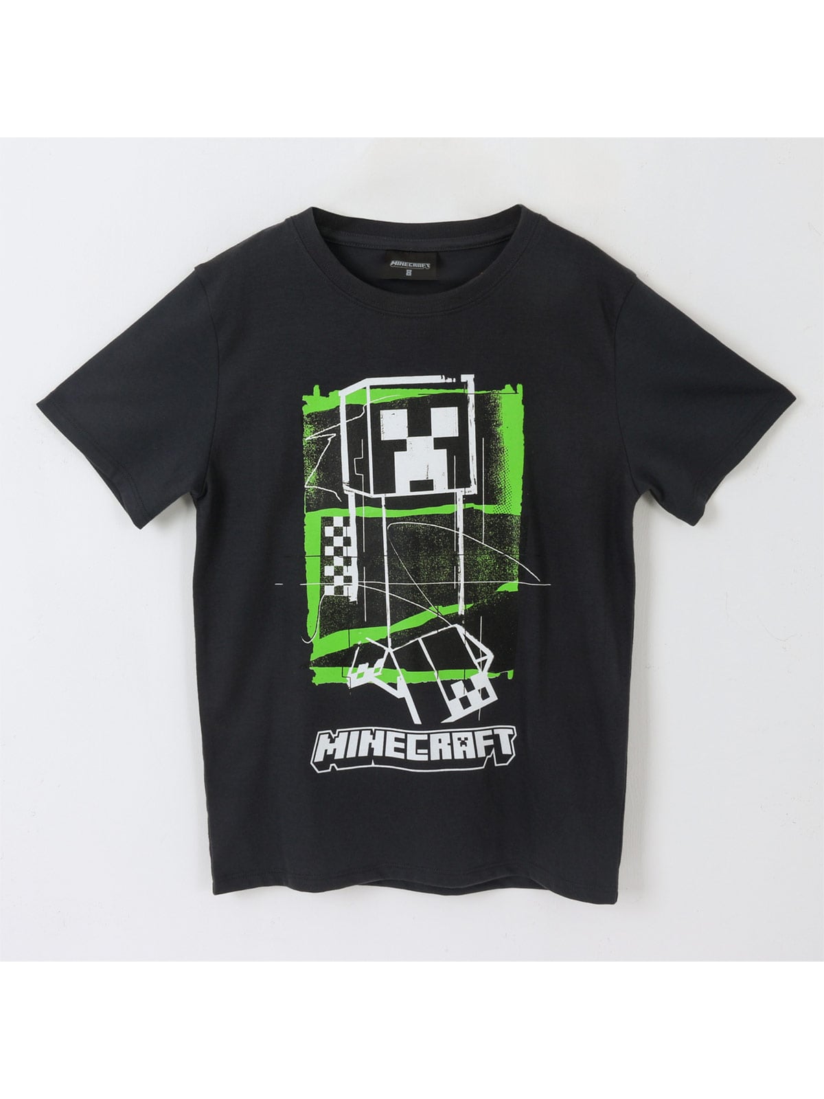 MINECRAFT POLERA NIÑO MINECRAFT MANGA CORTA