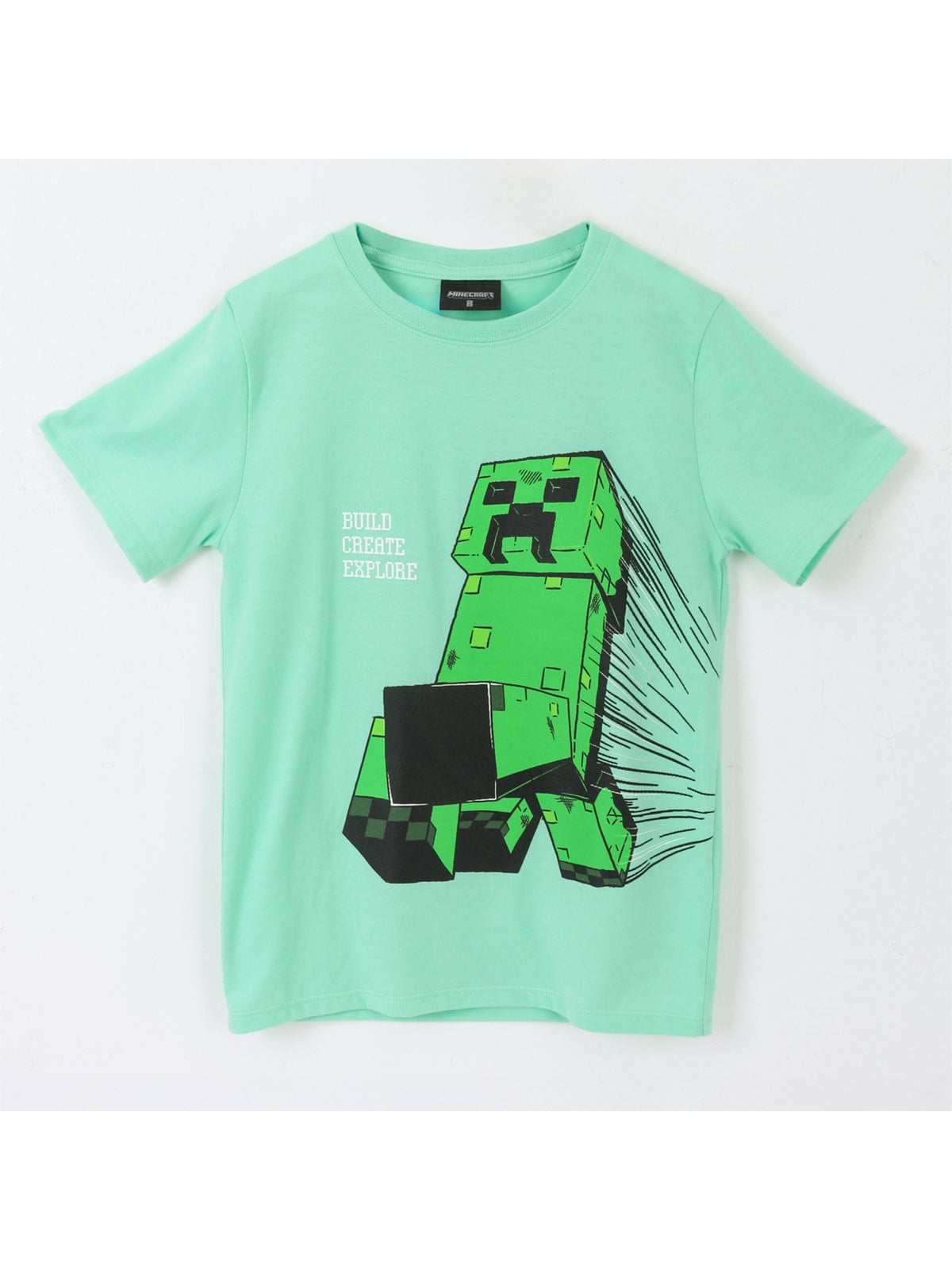 MINECRAFT POLERA NIÑO MINECRAFT MANGA CORTA