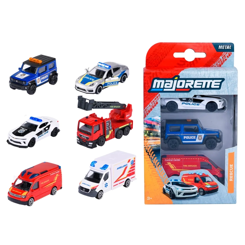 MAJORETTE RESCUE SET 3 - 1