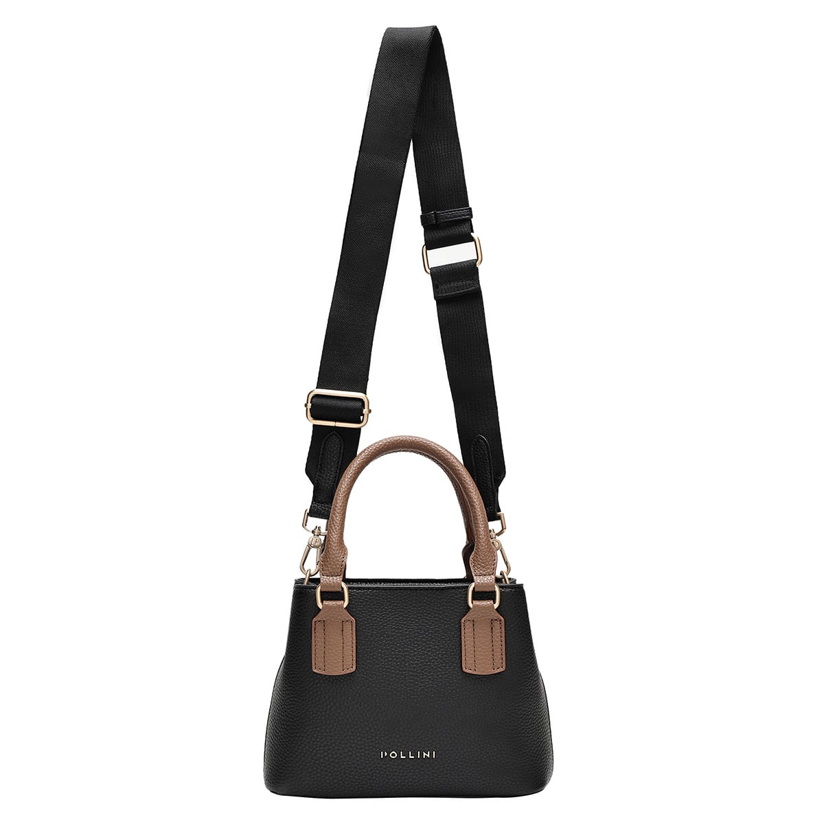 CARTERA POLLINI NEGRO PC38