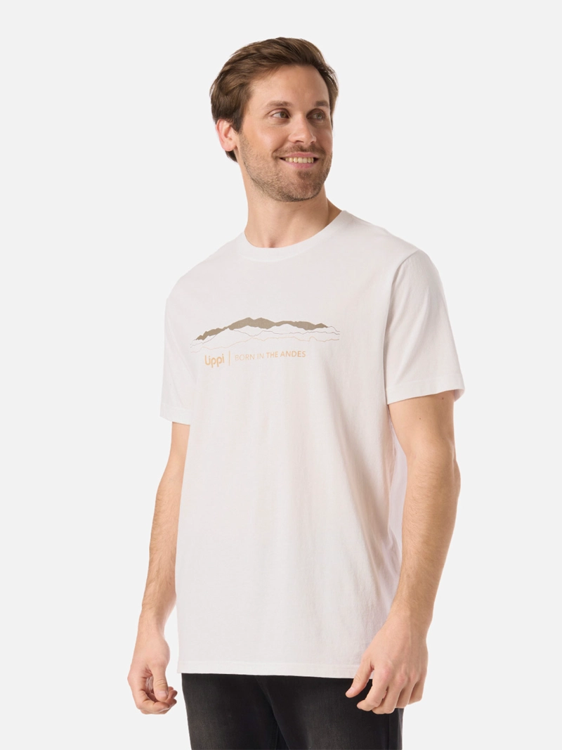POLERA MANGA CORTA HOMBRE LIPPI LOGO FRONTAL PRINT - 3