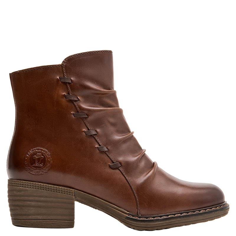 BOTINES MUJER PANAMA JACK CAFÉ PJM0215CUERO - 1