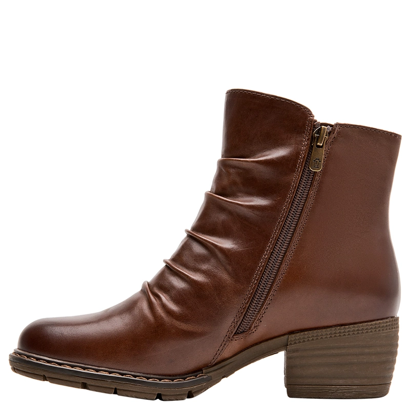 BOTINES MUJER PANAMA JACK CAFÉ PJM0215CUERO - 4