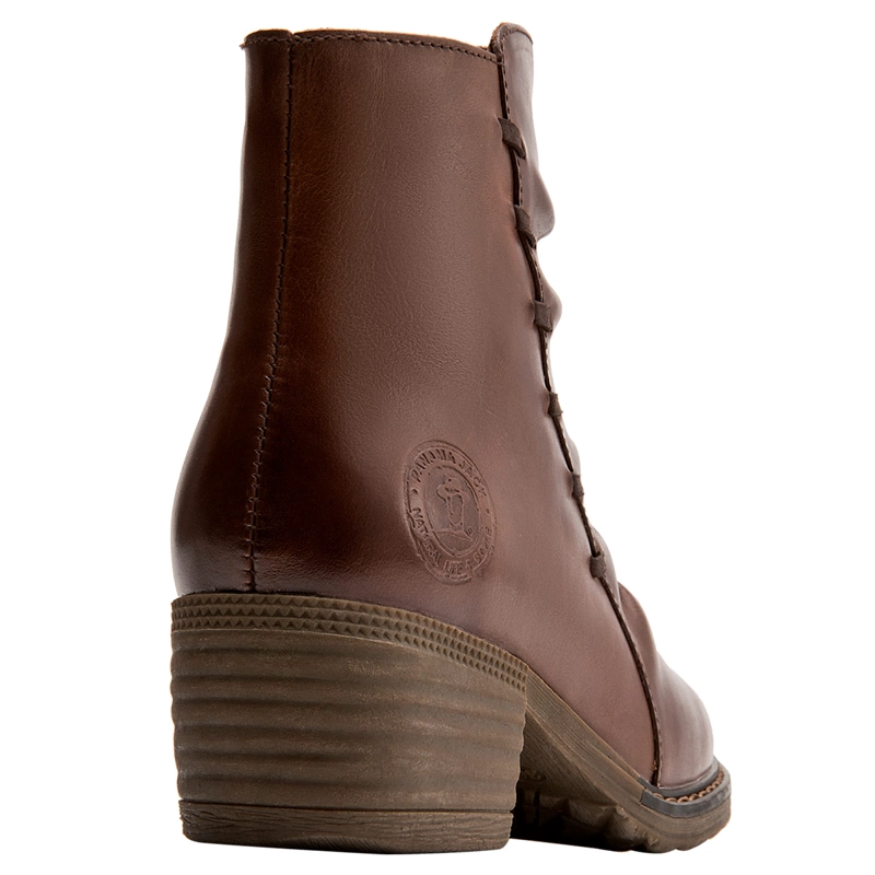 BOTINES MUJER PANAMA JACK CAFÉ PJM0215CUERO - 5