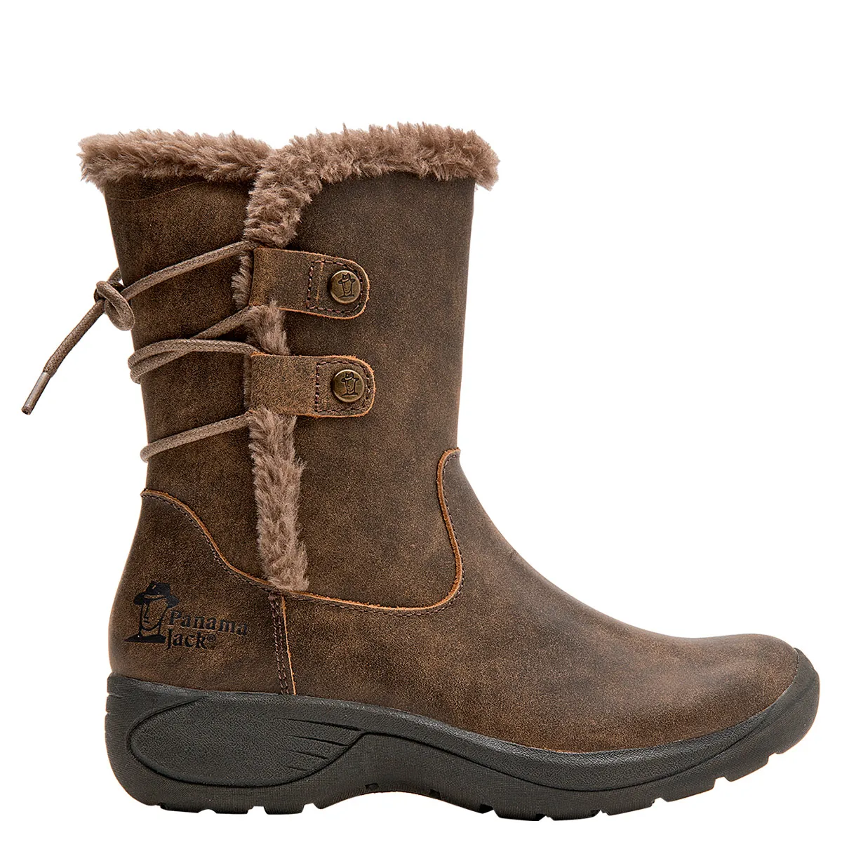 BOTAS MUJER PANAMA JACK CAFÉ PJM0279 CUERO - 1