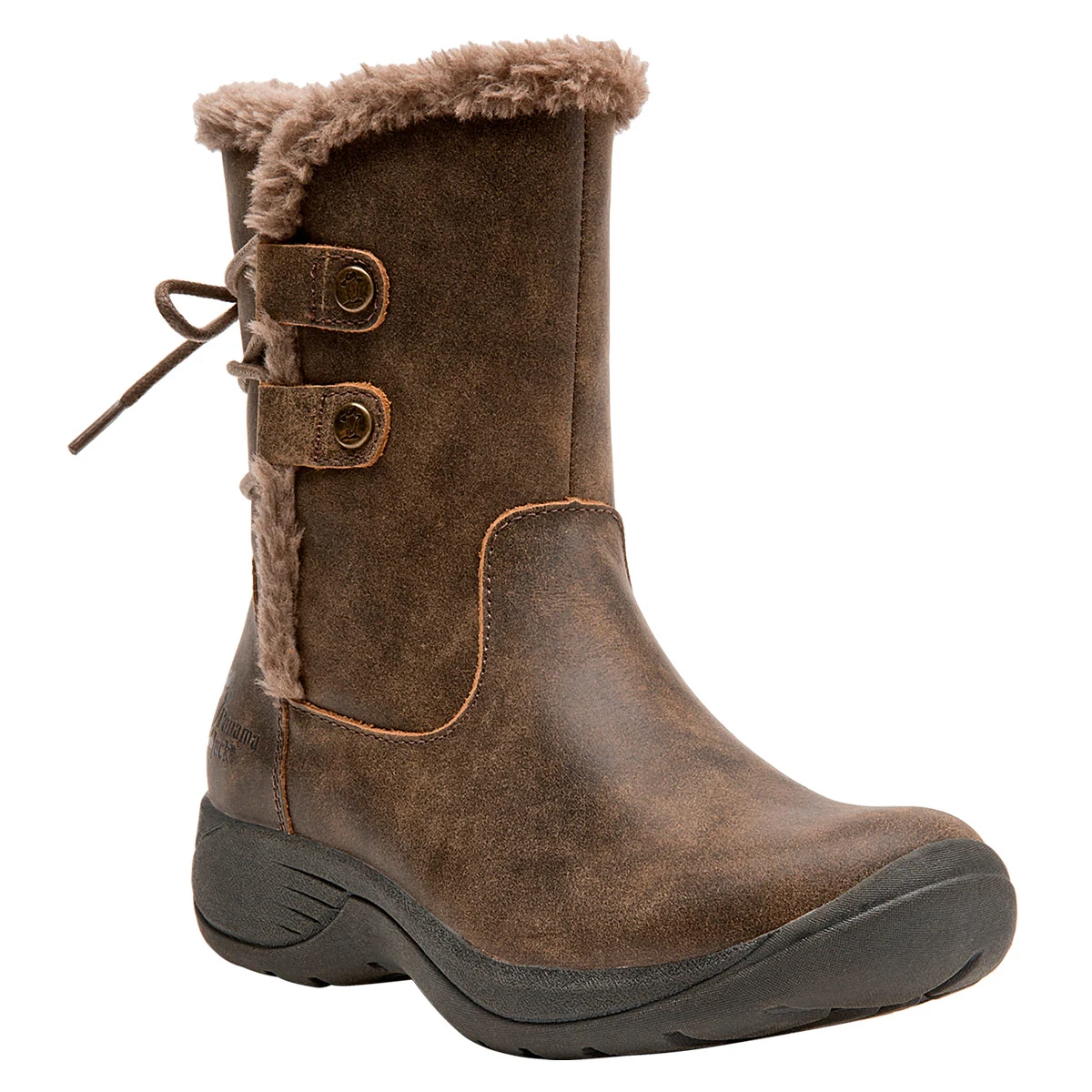 BOTAS MUJER PANAMA JACK CAFÉ PJM0279 CUERO - 2