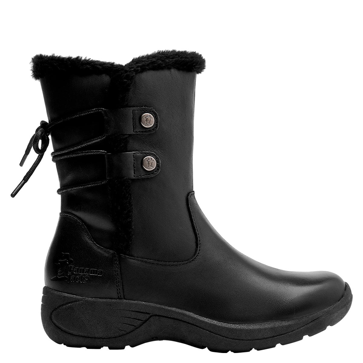 BOTAS MUJER PANAMA JACK NEGRO PJM0279 CUERO - 1