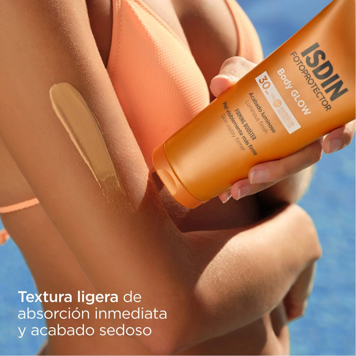 PROTECTOR SOLAR CORPORAL ISDIN BODY GLOW SPF30 200 ML - 3