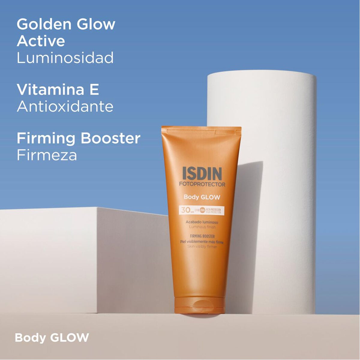 PROTECTOR SOLAR CORPORAL ISDIN BODY GLOW SPF30 200 ML - 4