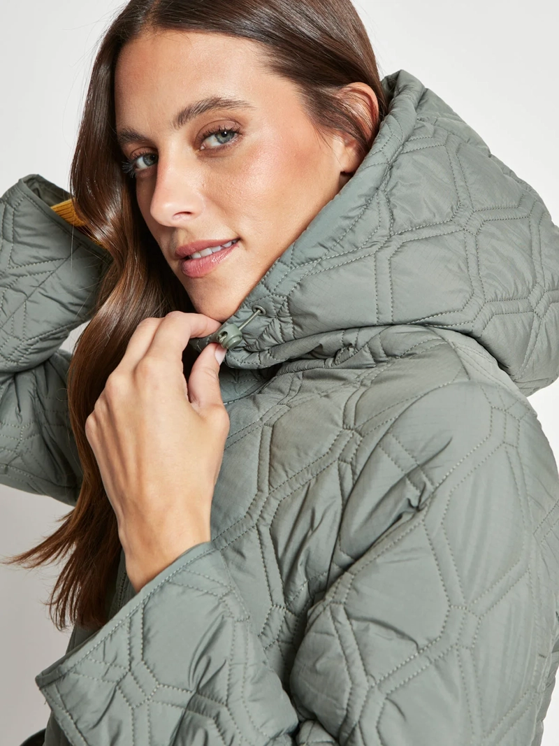 PARKA MUJER REGATTA LARGA ACOLCHADA - 3