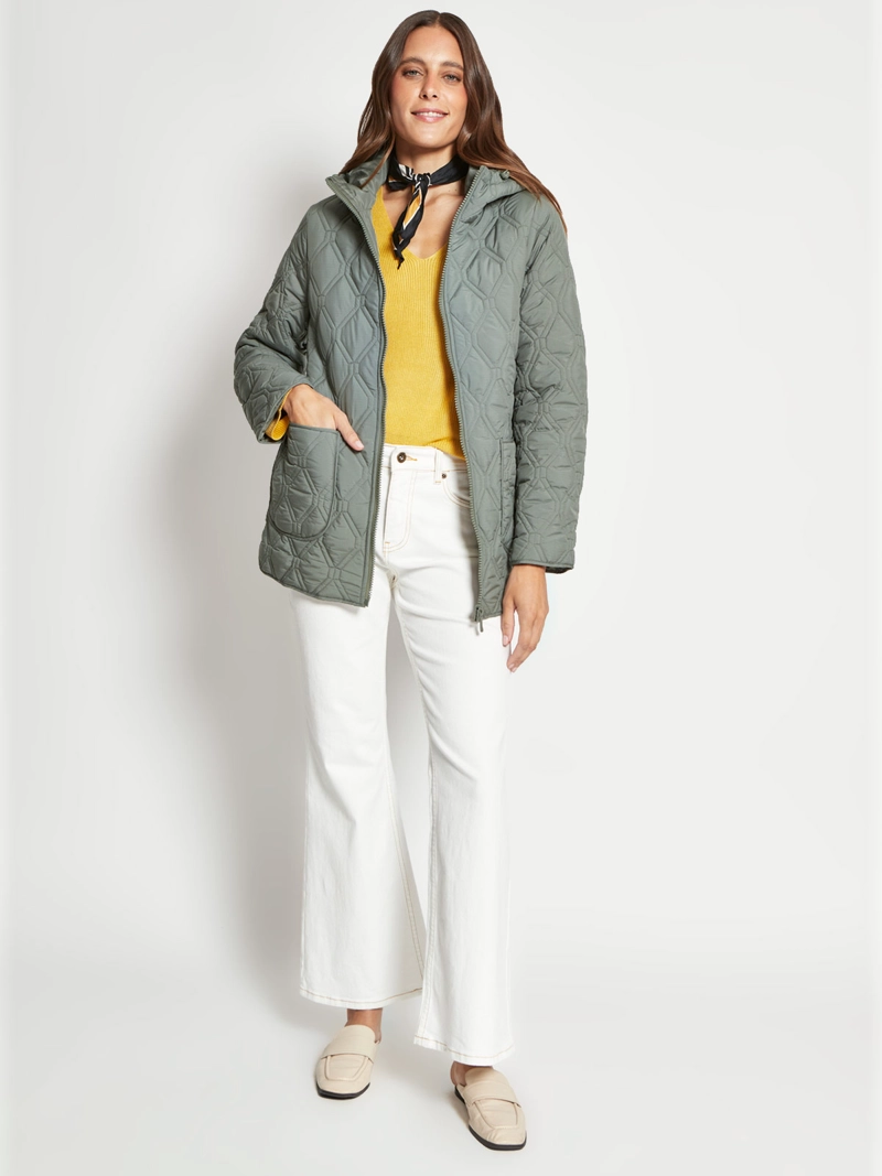 PARKA MUJER REGATTA LARGA ACOLCHADA - 4