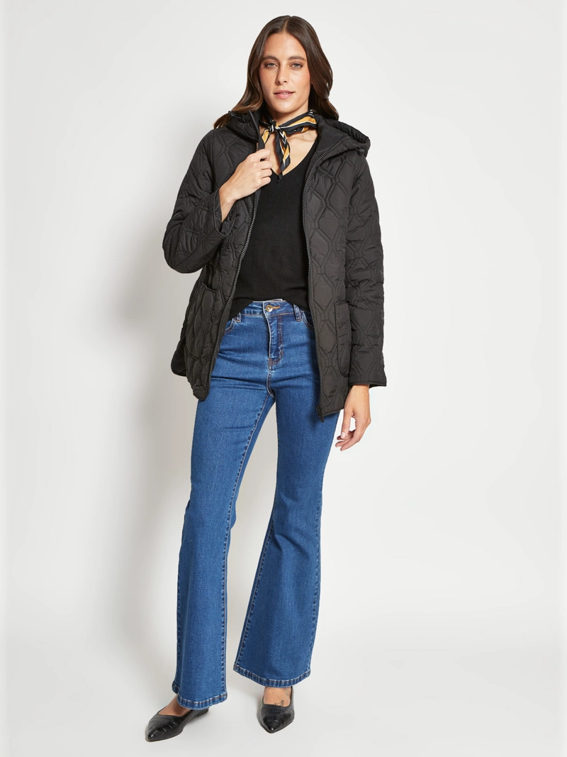 PARKA MUJER REGATTA LARGA ACOLCHADA - 4