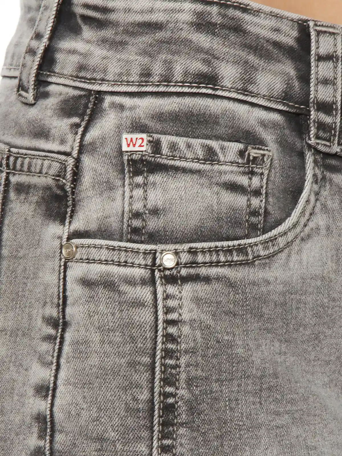 JEANS MUJER WADOS ALGODÓN WIDELEG TIRO ALTO - 6