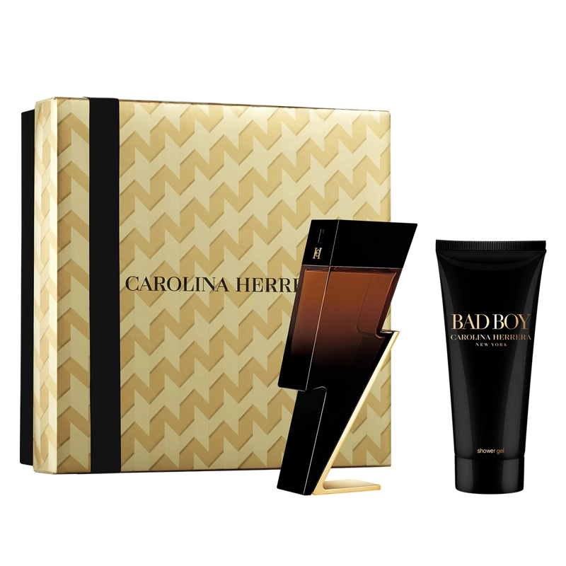 PERFUME CAROLINA HERRERA BAD BOY ELIXIR EDP HOMBRE 100 ML + GEL DE BAÑO 100 ML - 1