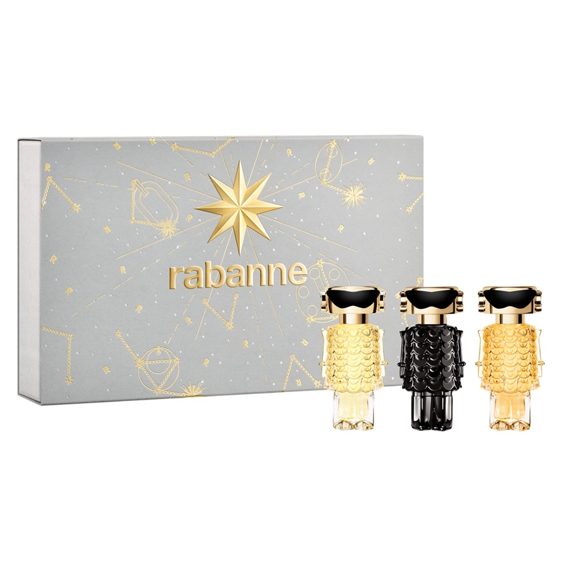 PERFUME RABANNE FAME MUJER EDP 4 ML + PARFUM 4 ML + INTENSE EDP 4 ML - 1