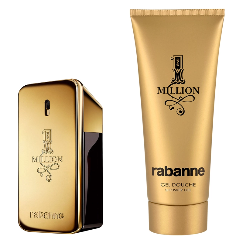 PERFUME RABANNE 1 MILLION HOMBRE EDT 50 ML + GEL DE BAÑO 100 ML - 2
