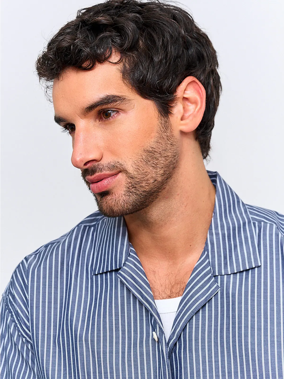 CAMISA HOMBRE INDEX MANGA CORTA RAYAS - 3