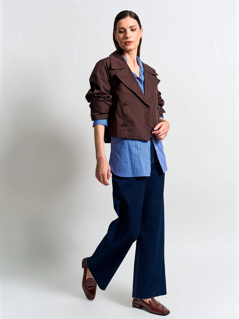 CHAQUETA MUJER MARQUIS ALGODÓN TRENCH CORTO - 4