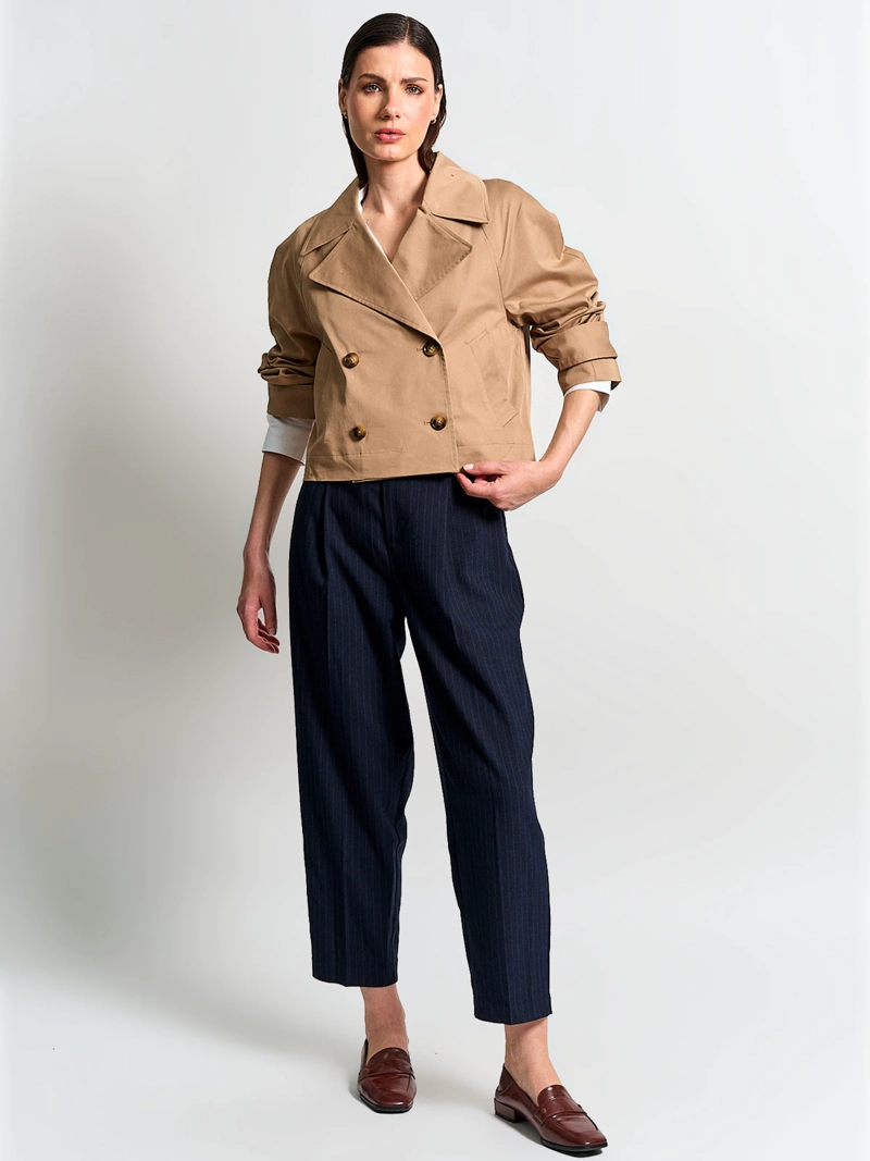 CHAQUETA MUJER MARQUIS ALGODÓN TRENCH CORTO - 4