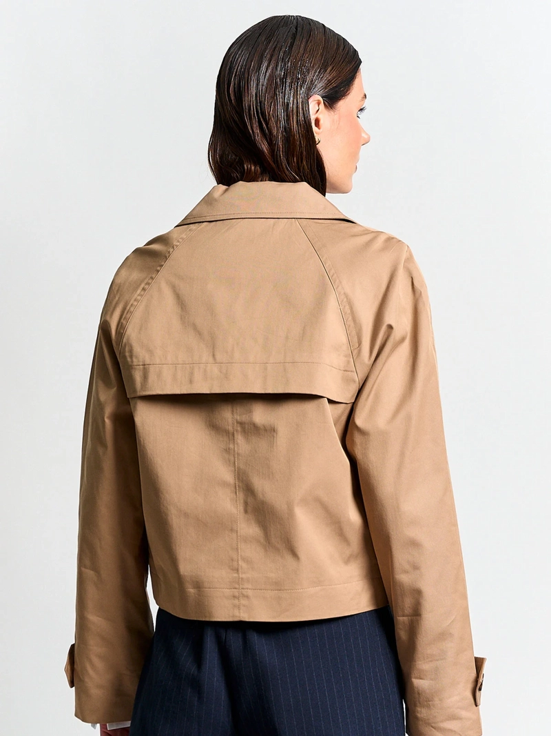 CHAQUETA MUJER MARQUIS ALGODÓN TRENCH CORTO - 2
