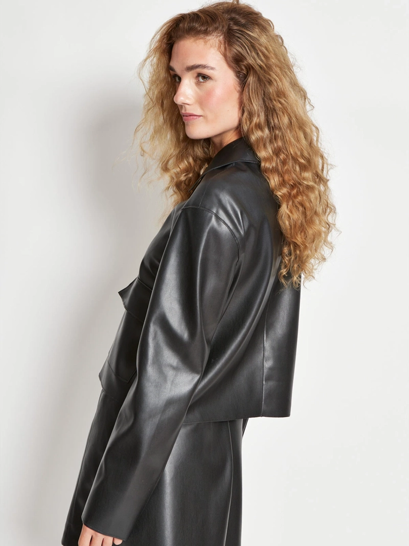 CHAQUETA MUJER MARQUIS EFECTO PIEL - 2