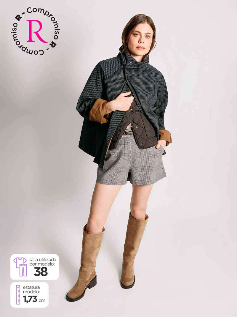 SHORT MUJER MARQUIS ESTAMPADO - 1