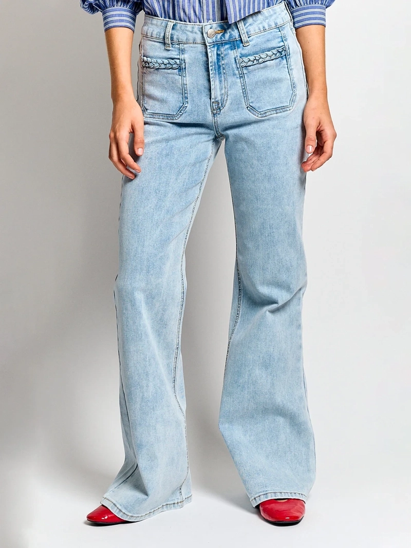 JEANS MUJER PEPE JEANS FLARE ALGODÓN  - 2