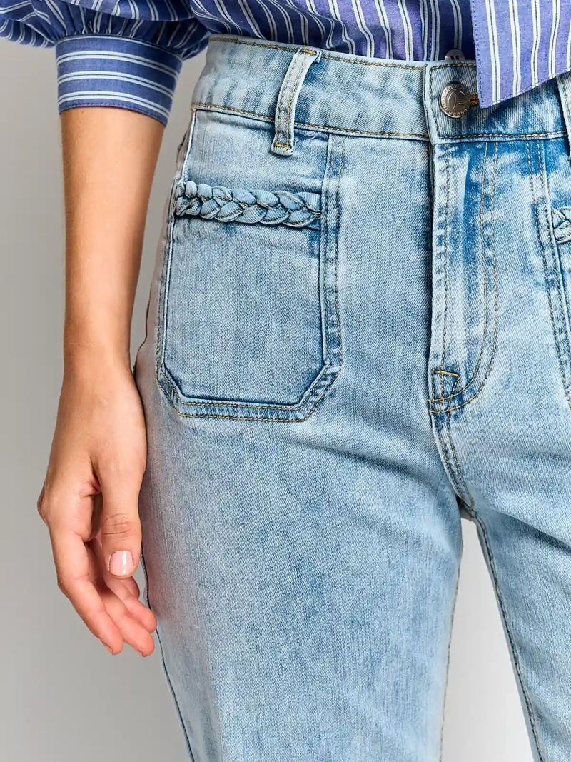JEANS MUJER PEPE JEANS FLARE ALGODÓN  - 4
