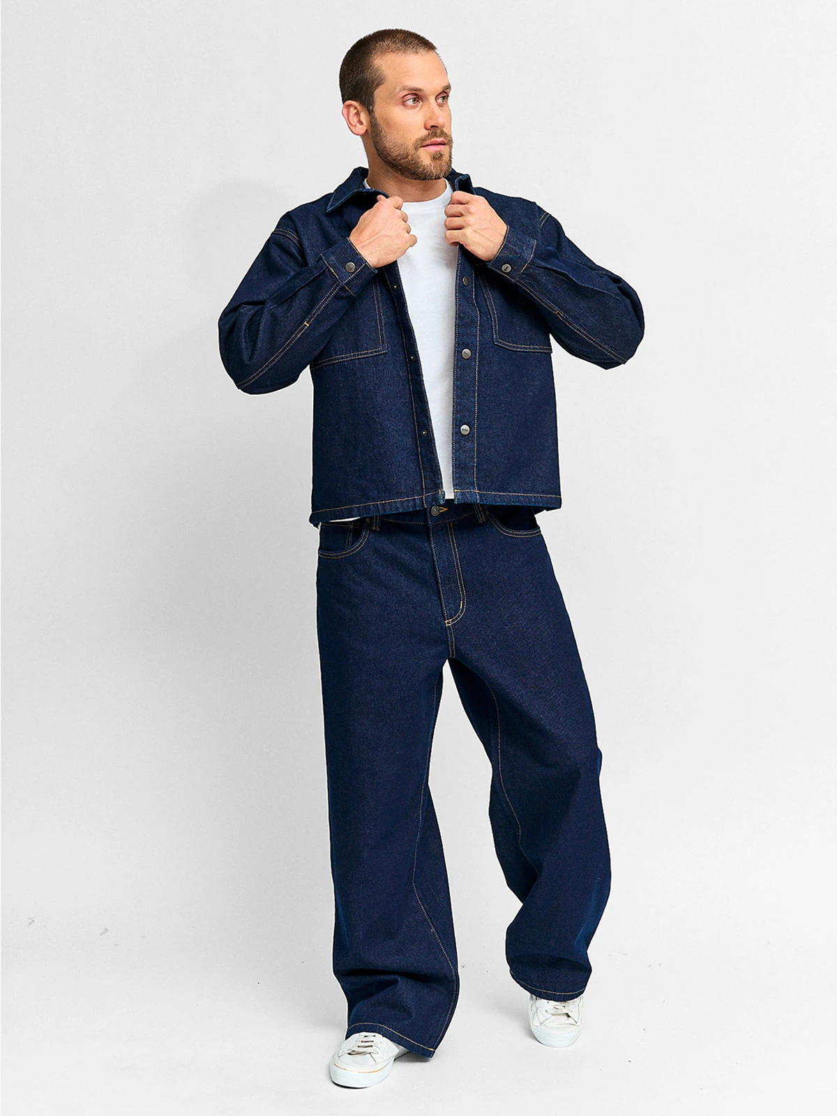 JEANS HOMBRE INDEX ALGODÓN WIDELEG - 4