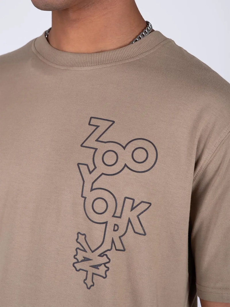 POLERA HOMBRE ZOO YORK DROPING MANGA CORTA - 3
