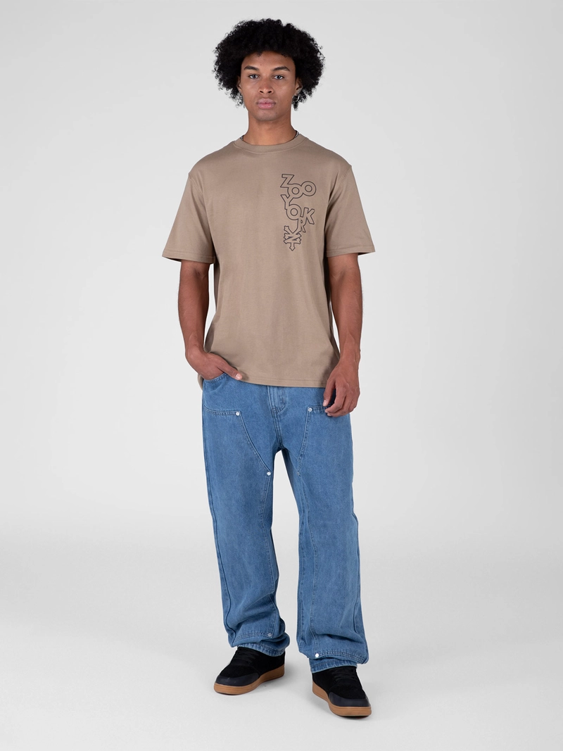 POLERA HOMBRE ZOO YORK DROPING MANGA CORTA - 4