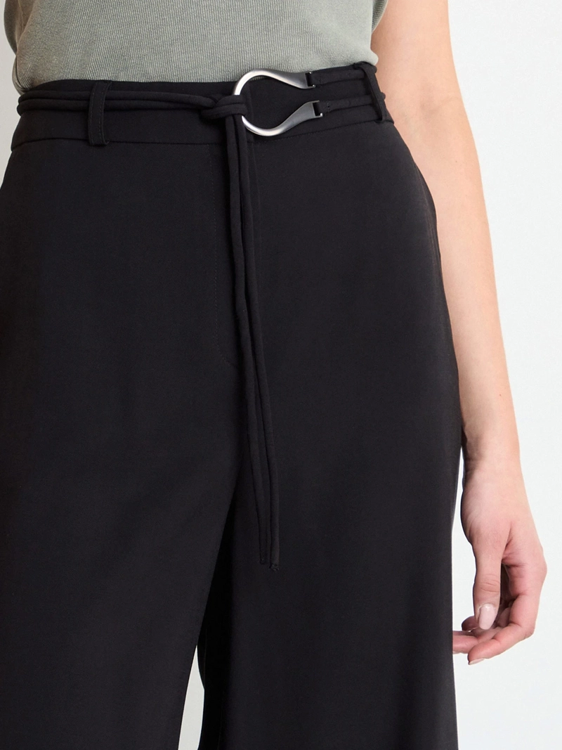 PANTALÓN MUJER IO PALAZZO SEMIFORMAL TIRO MEDIO - 5
