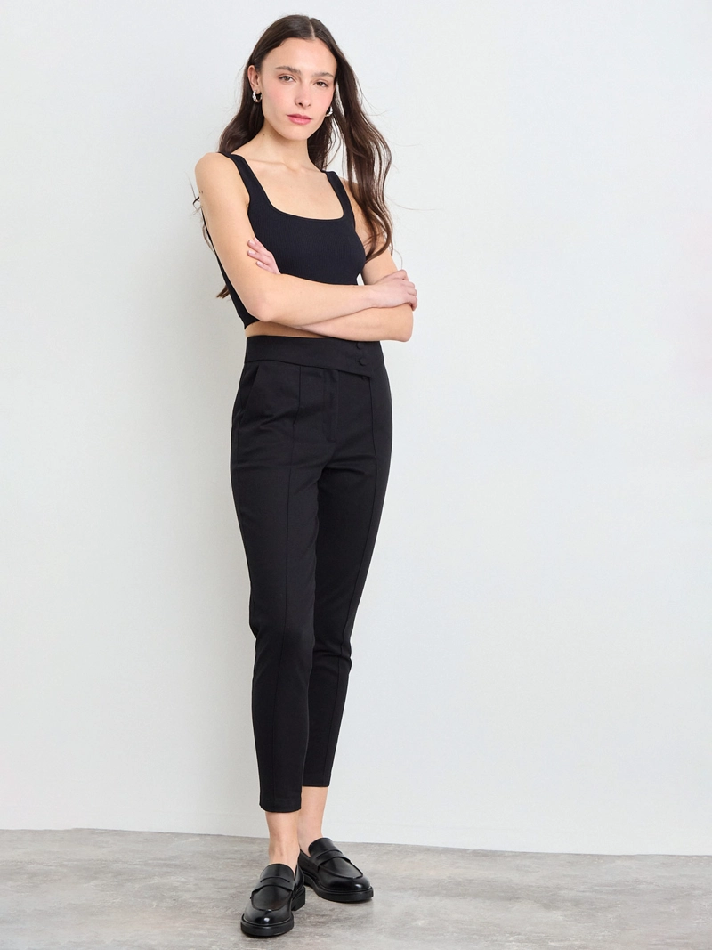 PANTALÓN MUJER IO PRETINA CRUZADA - 2
