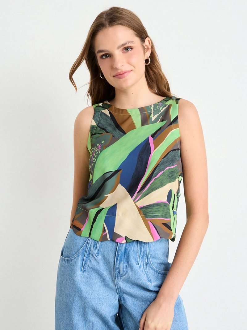 BLUSA MUJER IO CROP  - 3