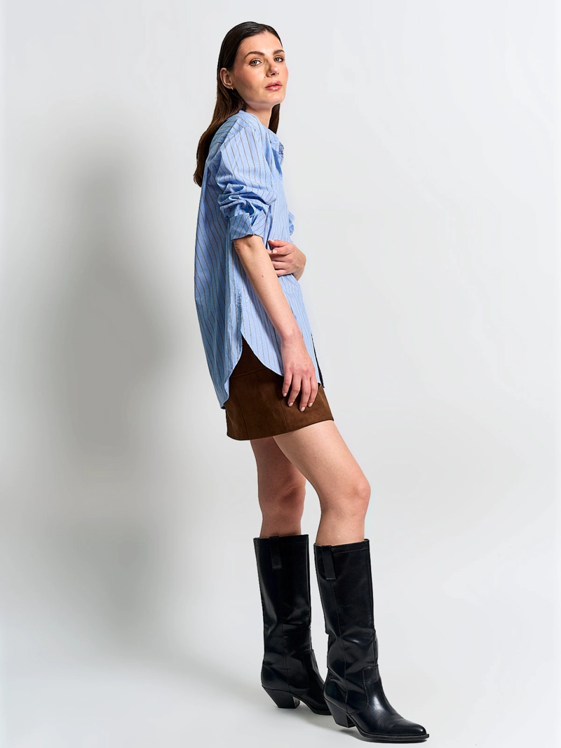 BLUSA MUJER MARQUIS ALGODÓN CAMISERA - 4