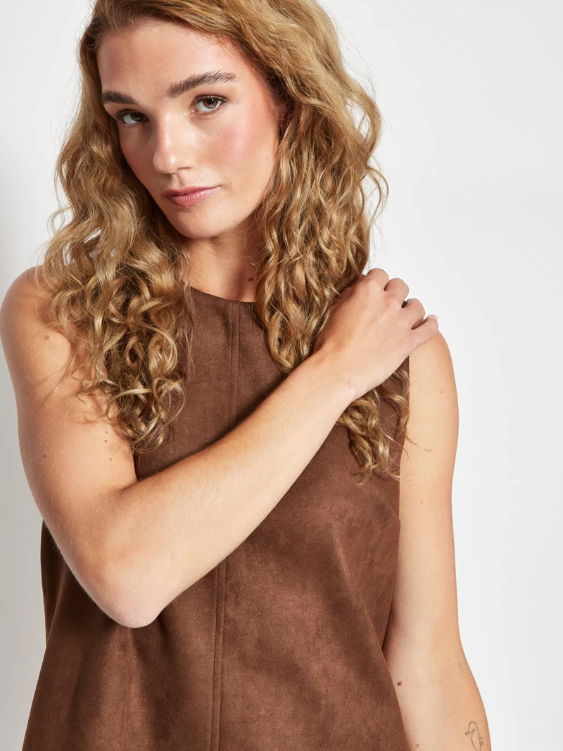 VESTIDO MUJER MARQUIS EFECTO PIEL - 4