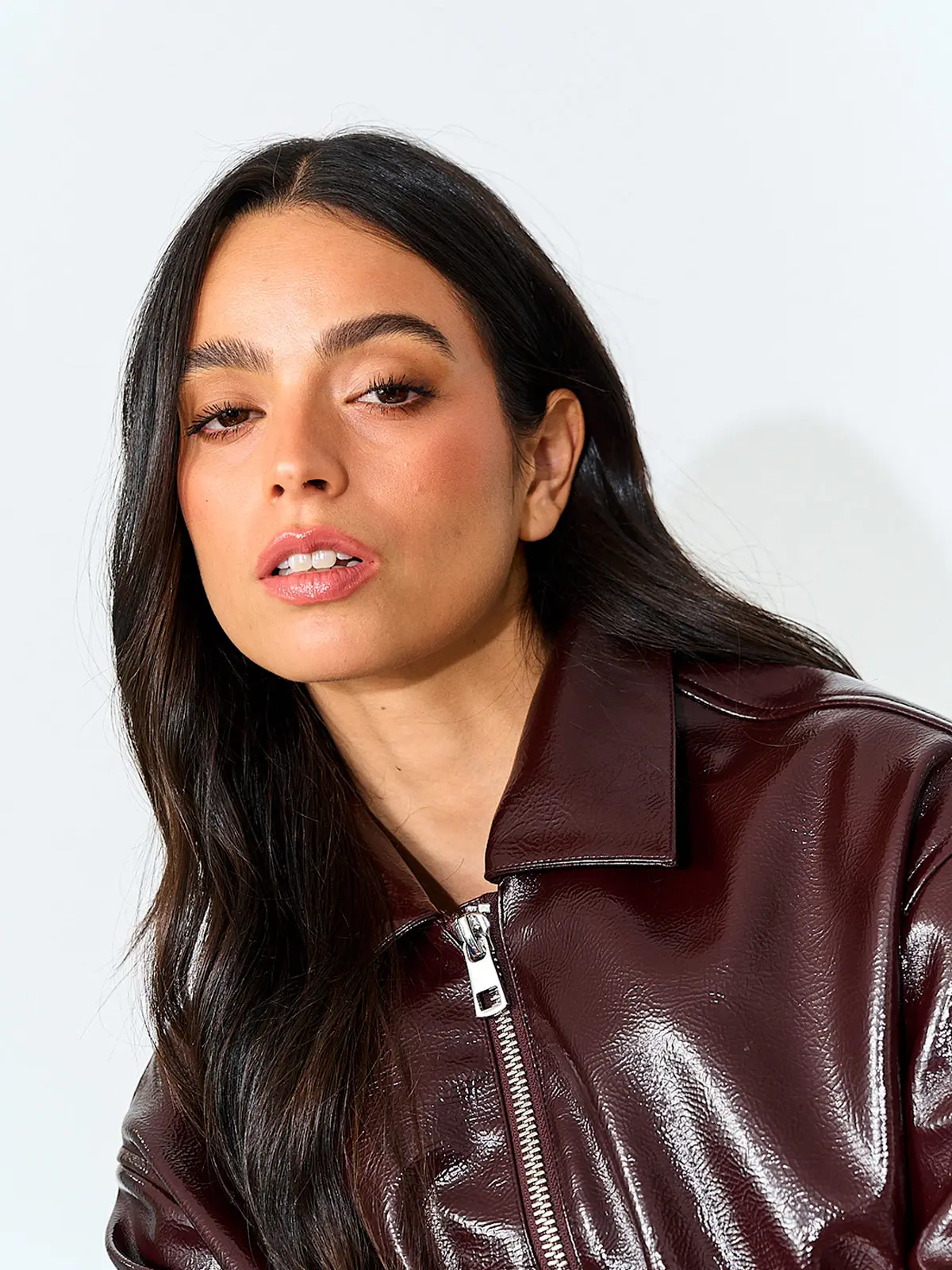 CHAQUETA MUJER MARQUIS EFECTO CHAROL - 4
