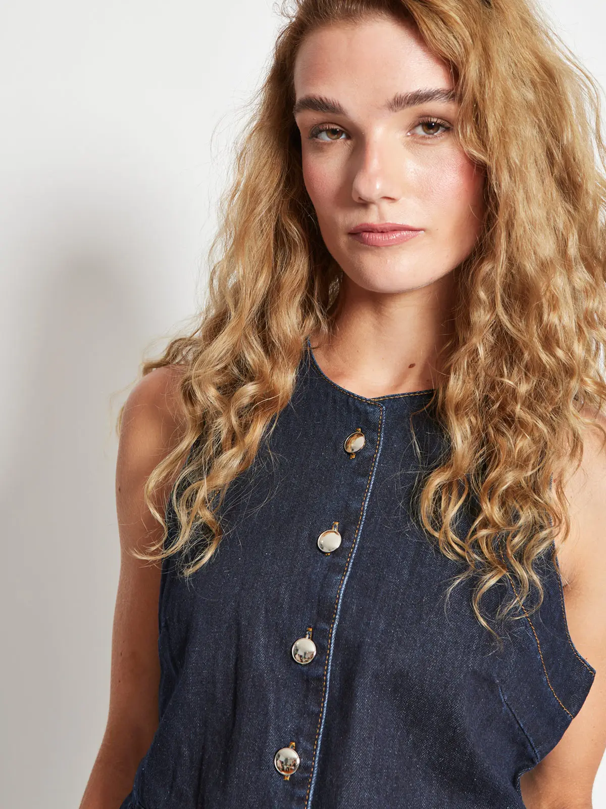 GILET MUJER MARQUIS ALGODÓN DENIM - 6