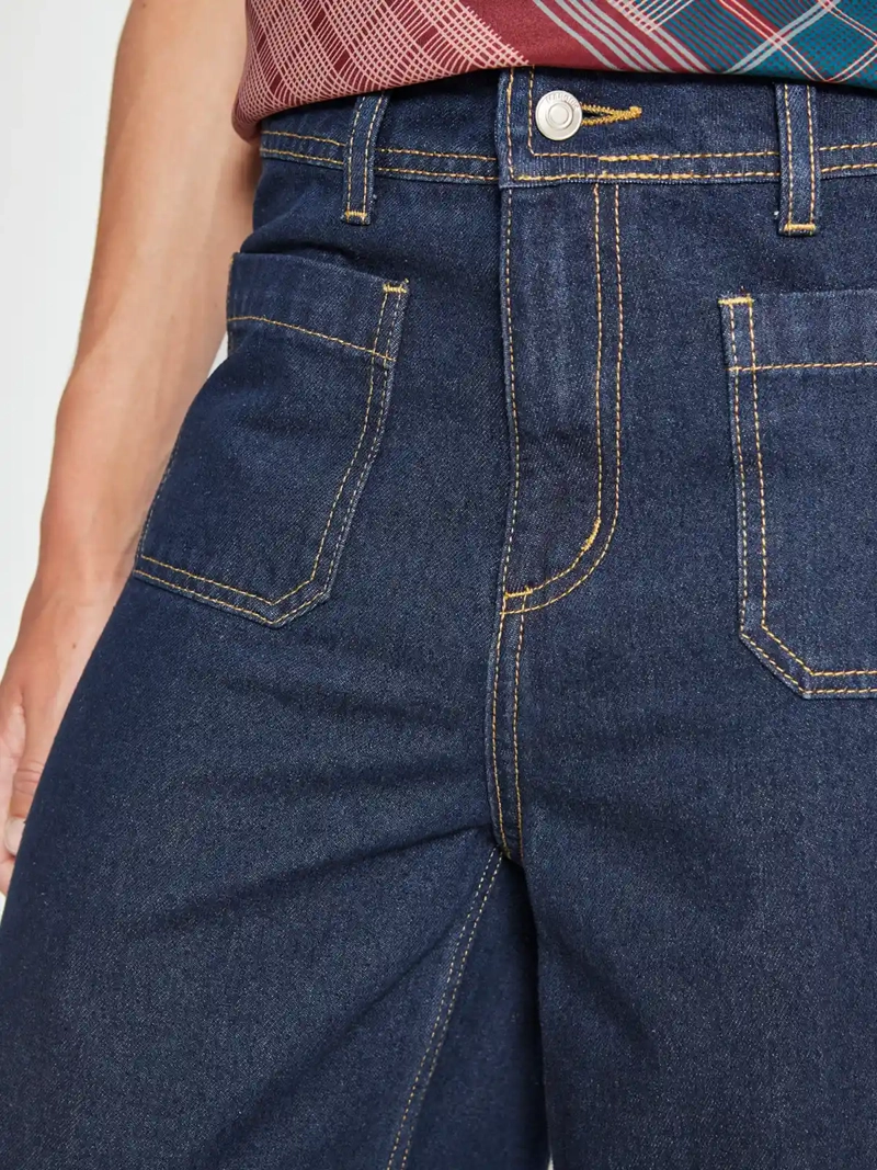 JEANS MUJER MARQUIS ALGODÓN WIDELEG - 4