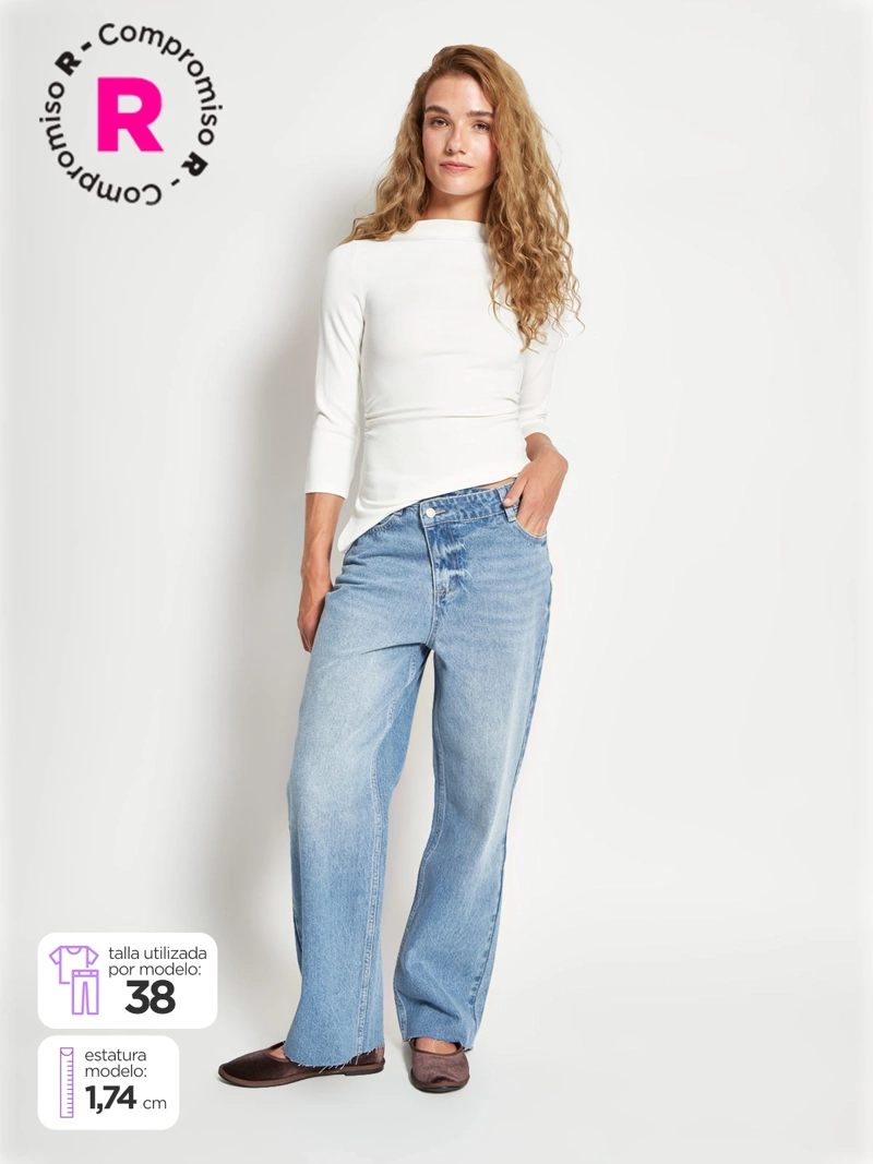 JEANS MUJER MARQUIS ALGODÓN STRAIGHT - 1