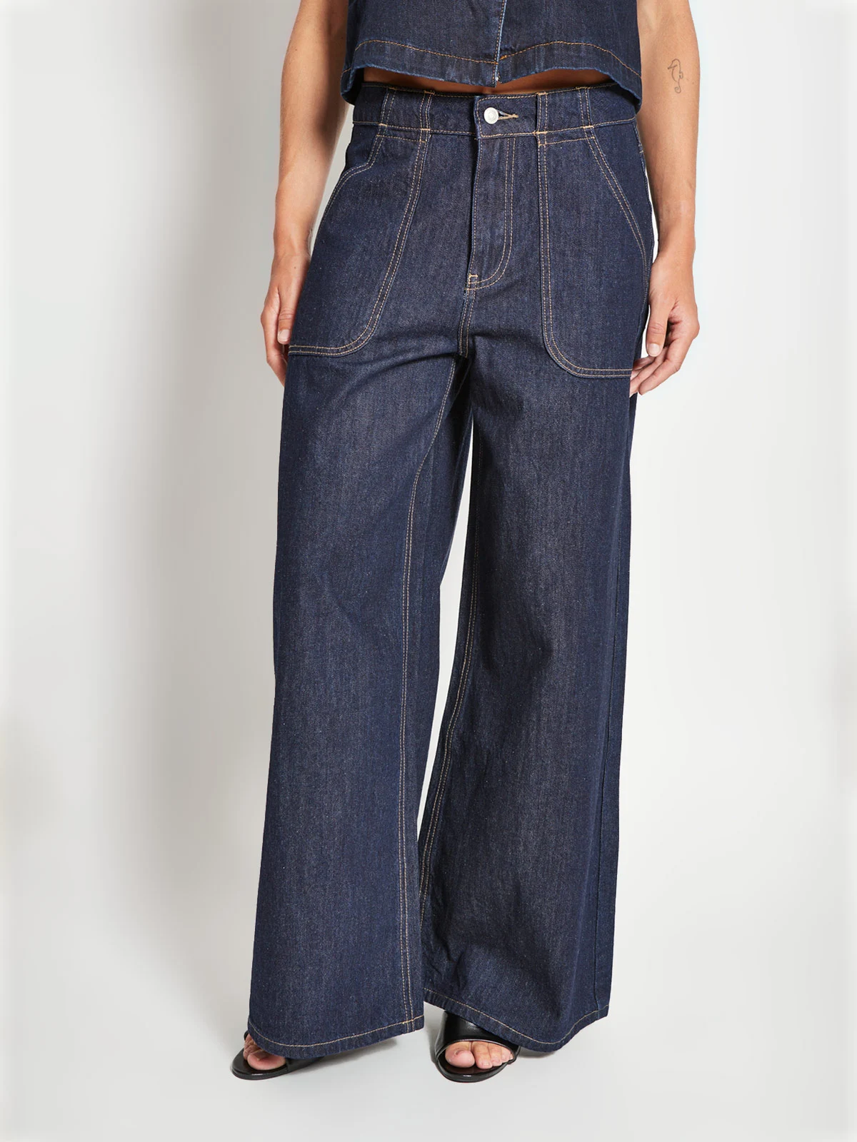JEANS MUJER MARQUIS ALGODÓN WIDELEG - 3