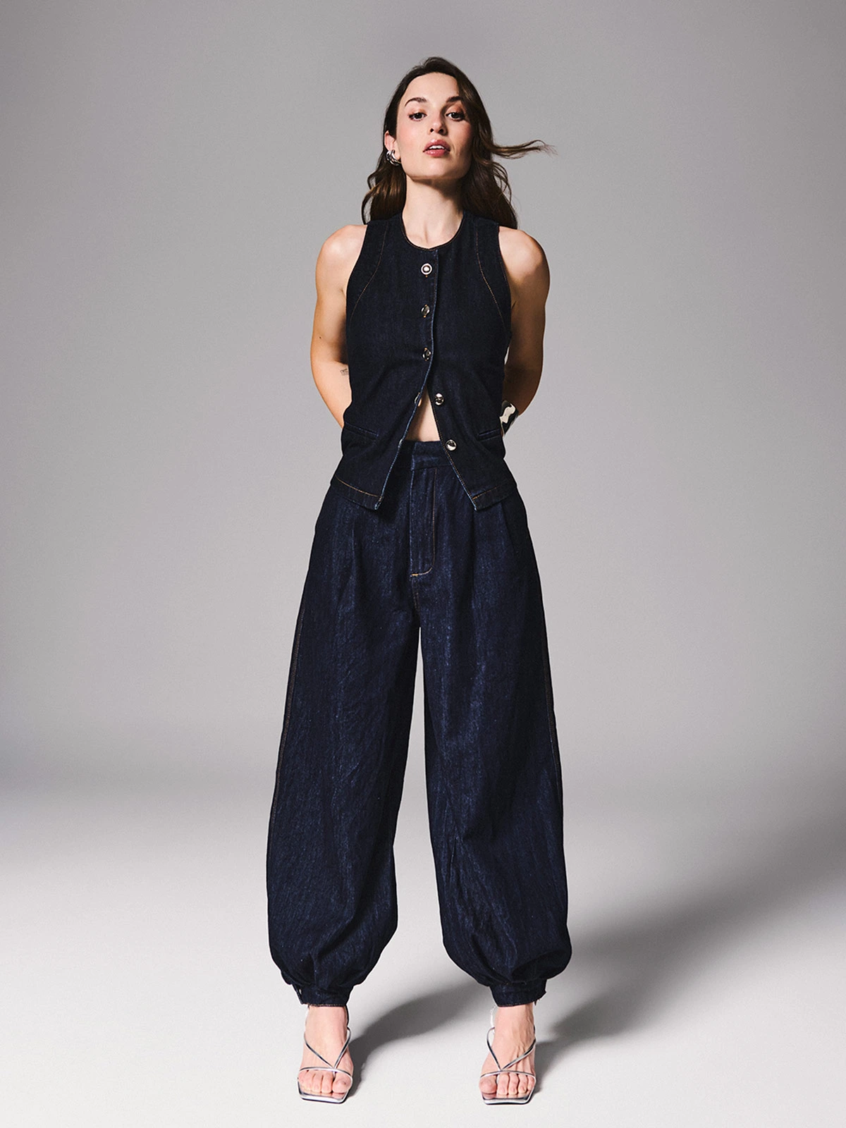 JEANS MUJER MARQUIS ALGODÓN BOMBACHO