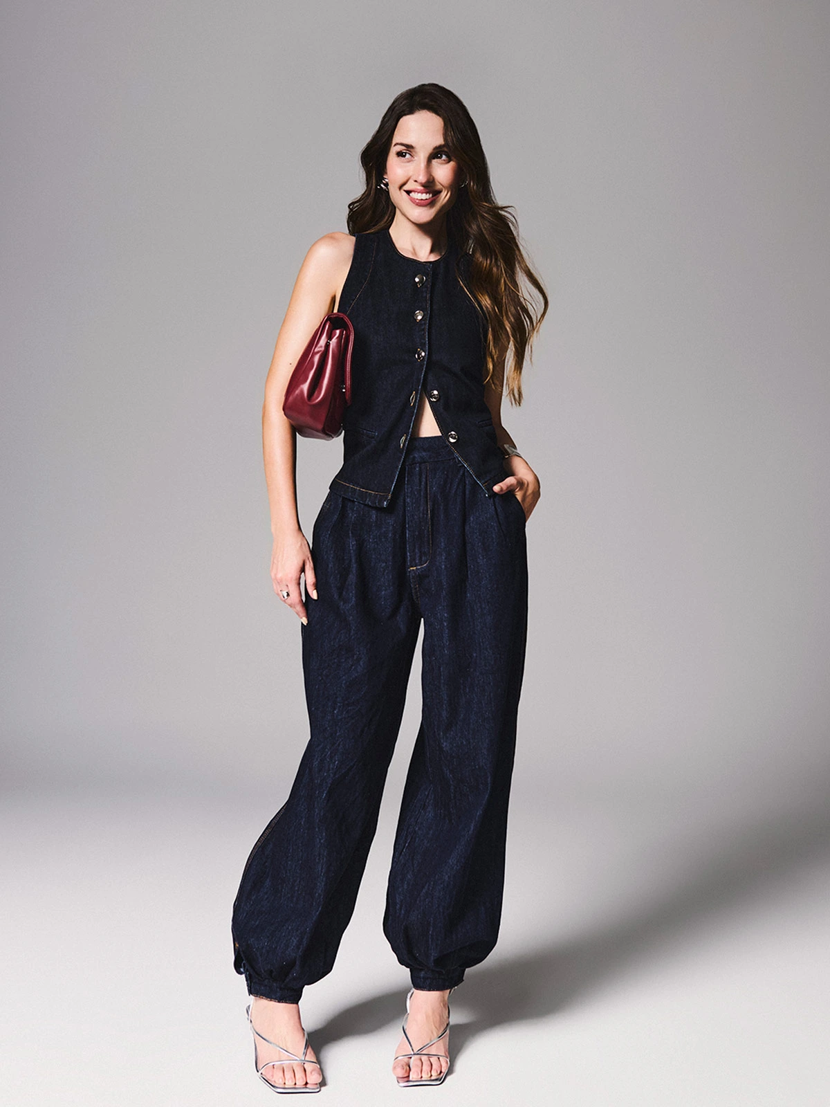 JEANS MUJER MARQUIS ALGODÓN BOMBACHO - 2