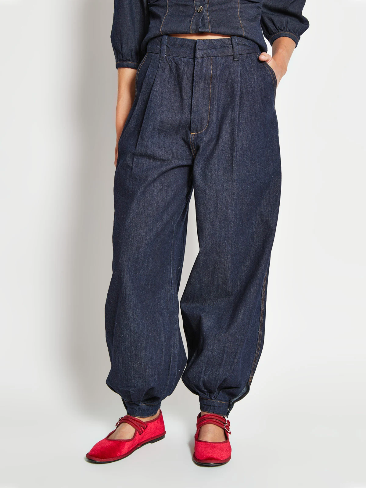 JEANS MUJER MARQUIS ALGODÓN BOMBACHO - 4