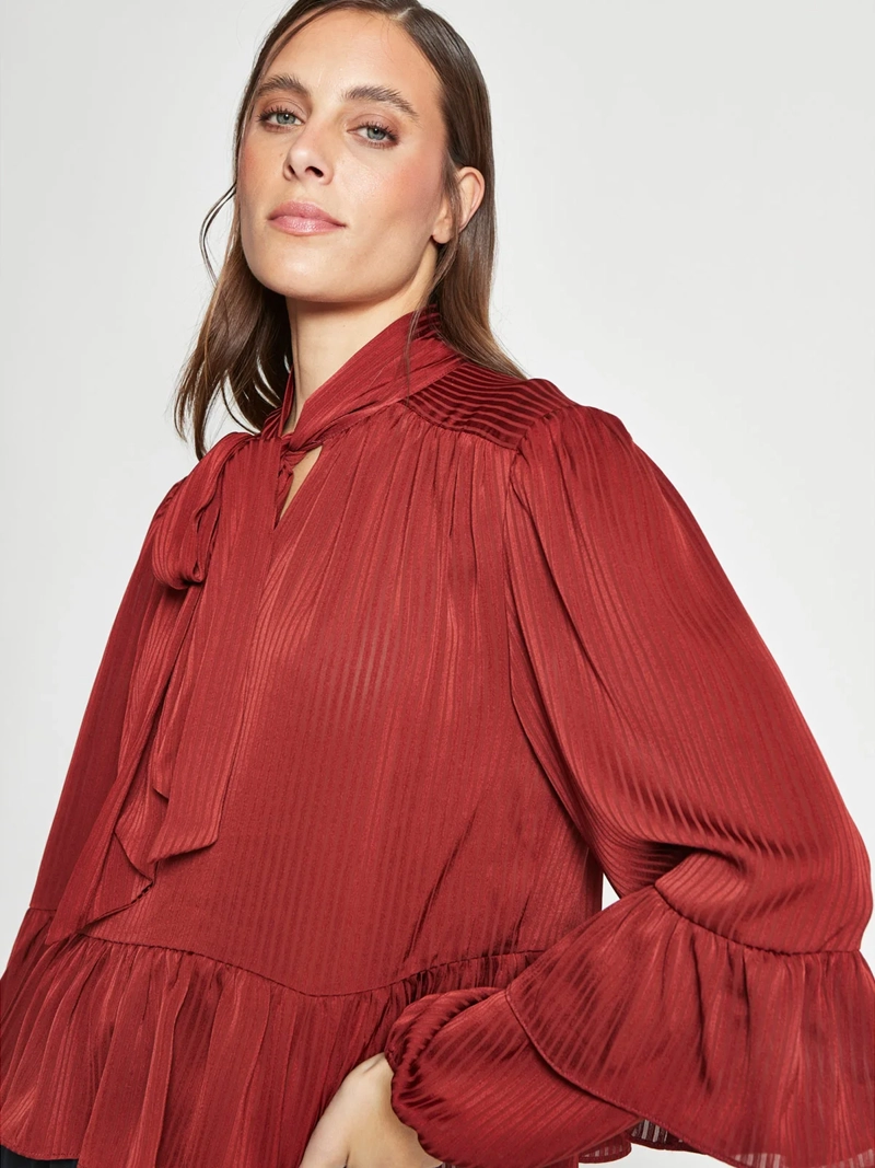 BLUSA MUJER MARQUIS BOHO NUDO - 3