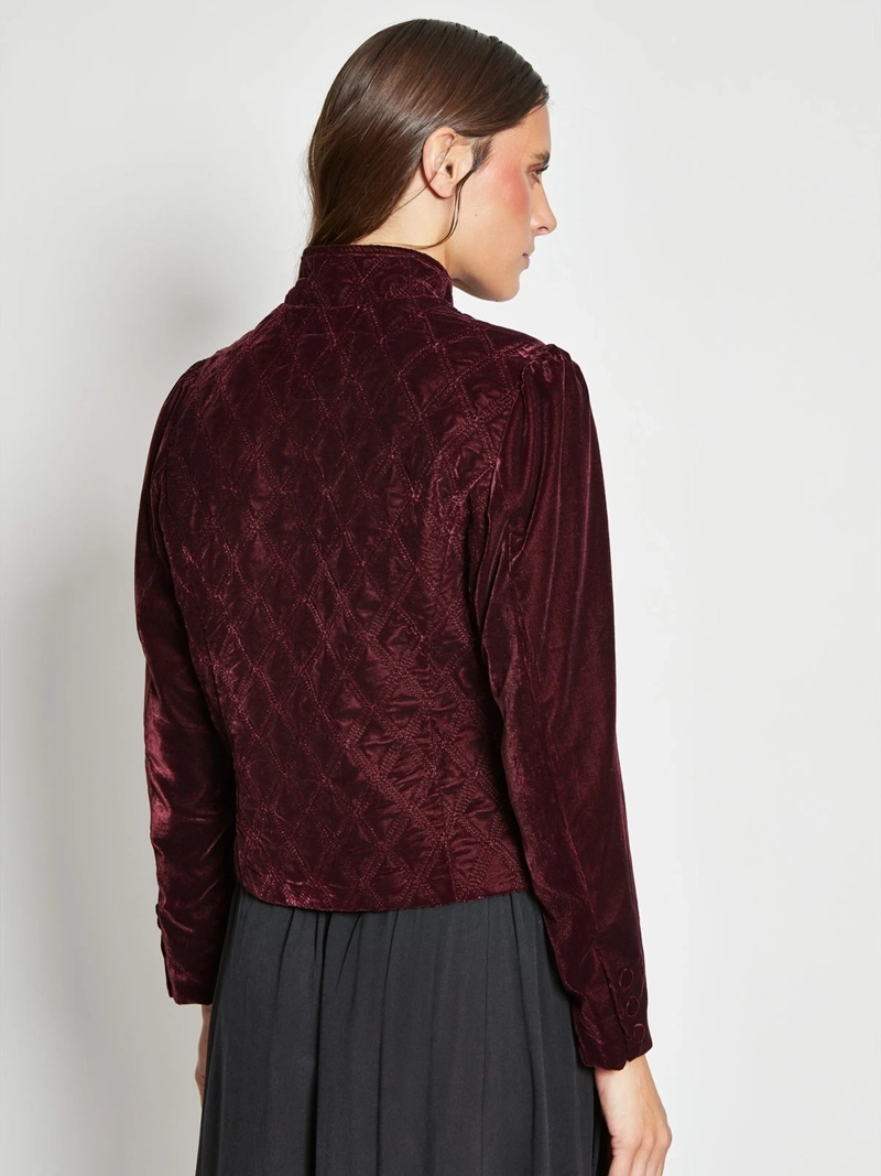 CHAQUETA MUJER MARQUIS TERCIOPELO QUILTED - 3