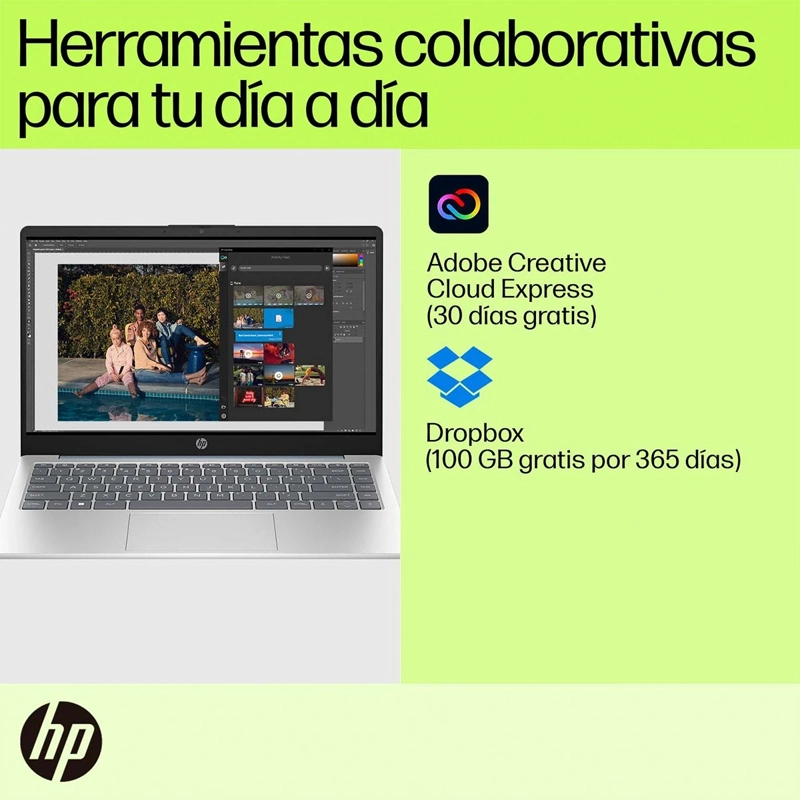 NOTEBOOK HP 14-EM0021LA AMD RYZEN 5 16GB RAM 512GB SSD 14” - 10