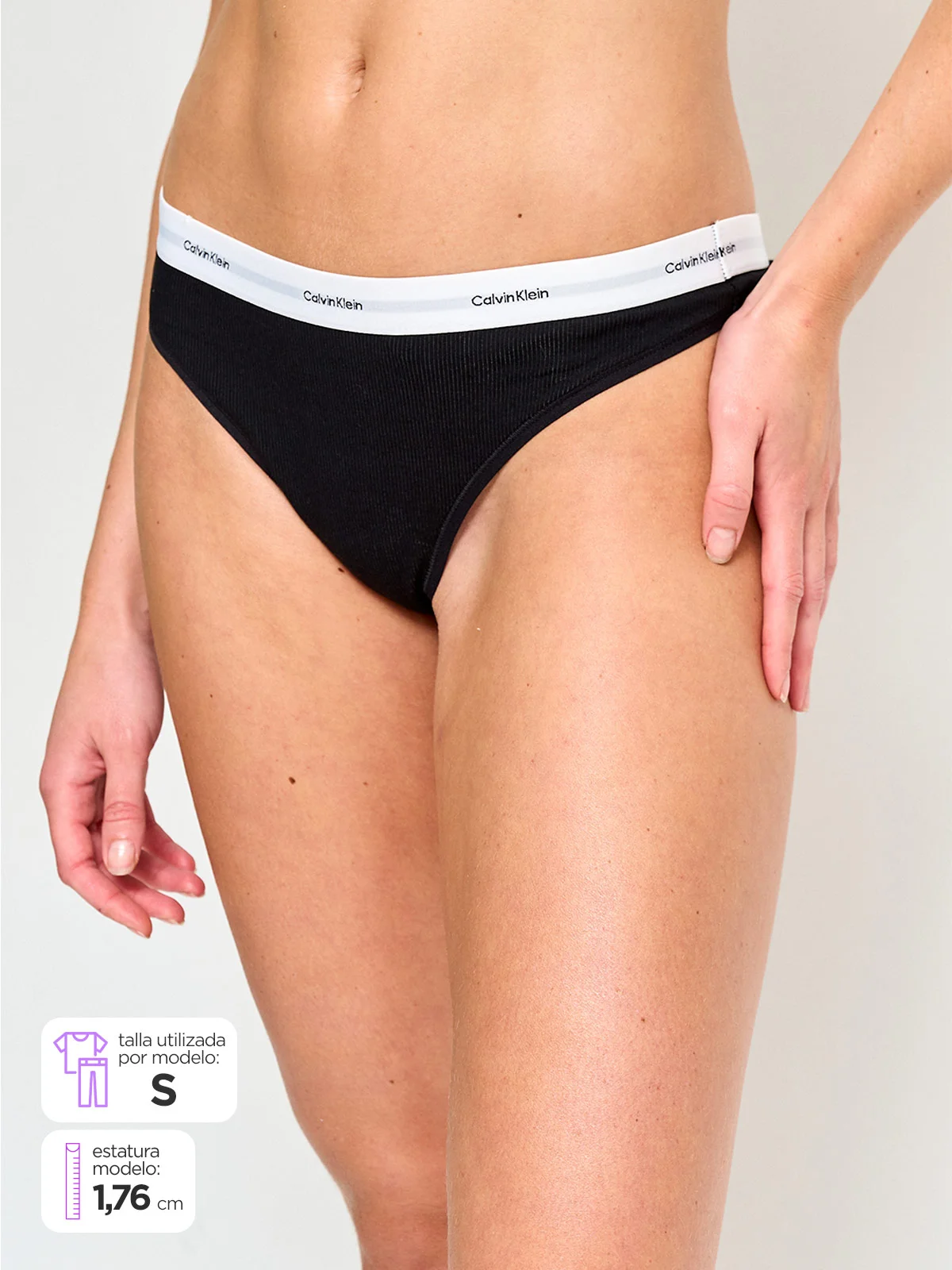CALZÓN CALVIN KLEIN TANGA ALGODÓN - 1