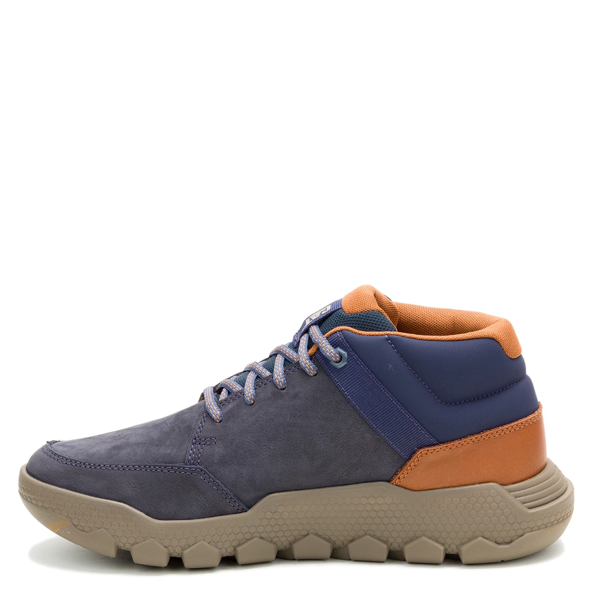 ZAPATILLAS HOMBRE CATERPILLAR URBANAS AZUL HEX LITE CRUISE MID CUERO - 3